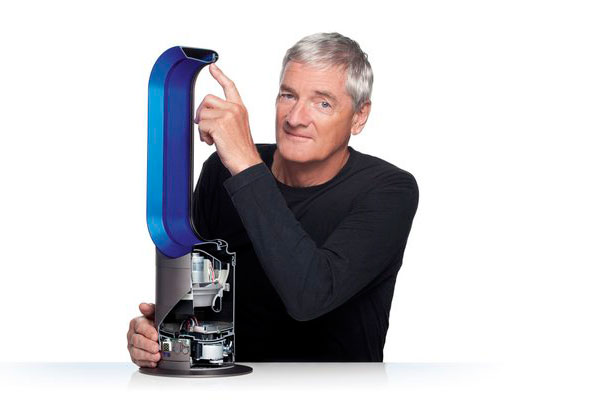 James Dyson, the genius inventor who is not afraid of failure